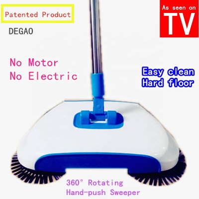 2019 New Automatic 360 Hand-push Spin Sweep Household Broom