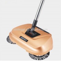 2018 New Magic Hand Push Sweeper spinning Broom Household Cleaning Without Electricity Dustpan