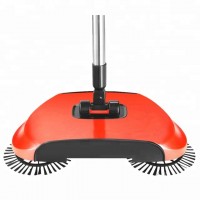 Magic Hand Push Sweeper spinning Broom Household Cleaning Without Electricity Dustpan